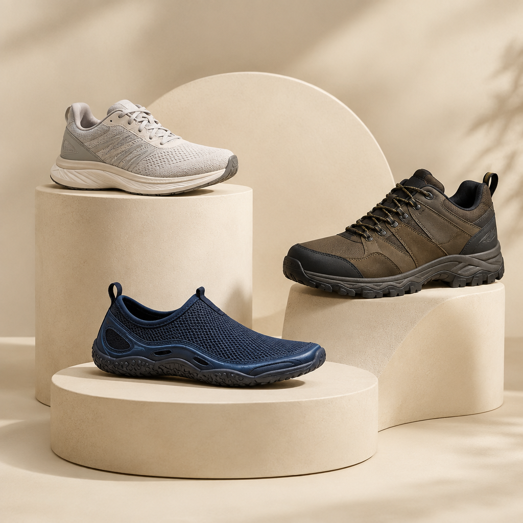 Assortment of shoes for Shop All Shoes